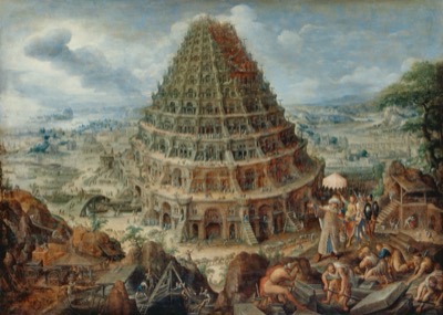 Tower of Babel by Marten van Valckenborch